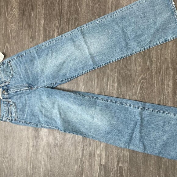 Aritiza Yoko Denim Forum HIgh Rise Slim Jeans 25W 28L Women Brand New - Picture 1 of 6